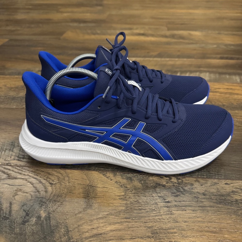 ASICS Men's Running Shoes Blue White Athletic Sneakers Size 11.5 Training Gym